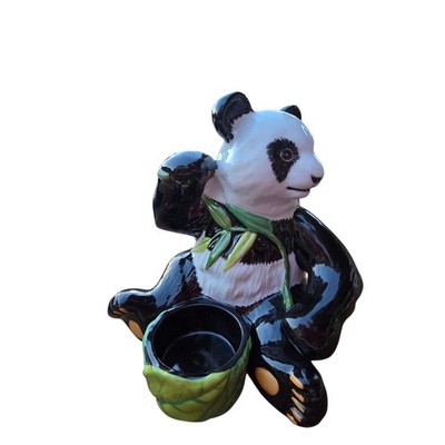 Lynn Chase Jungle Party Panda Votive Candle Holder NEW