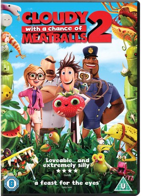 Cloudy With a Chance of Meatballs 2 (DVD) Anna Faris Andy Samberg (UK IMPORT)