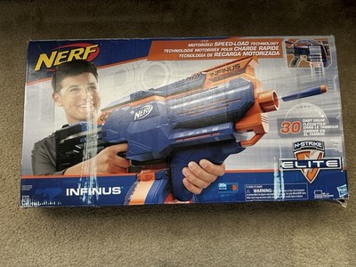 New Nerf N Strike Elite Motorized Infinus Blaster Unsealed Open
