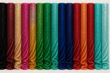 Iridescent 3mm Sequin Fabric by Yard – 54" Mesh Material for Gowns & Décor