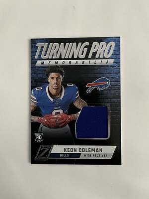 #ad #ad 2024 Panini Zenith Turning Pro Memorabilia Keon Coleman #TPM KCN MEM RC $2.00