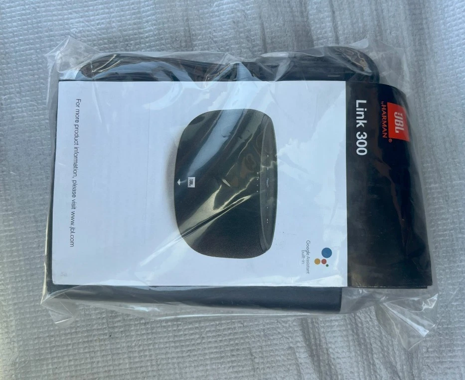 JBL LINK 300 Bluetooth Wi Fi Voice-Activated Speaker Google Assistant - Image 3 of 4