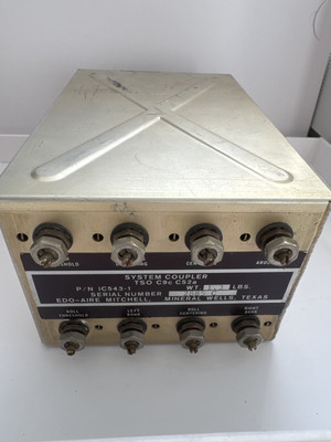 IC543-1 Edo-Aire Mitchell System coupler, as removed