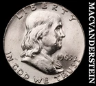 1963 Silver Franklin Half Dollar - Choice Gem Brilliant Unc+++  Lustrous  #G8427