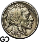 1936-D Buffalo Nickel