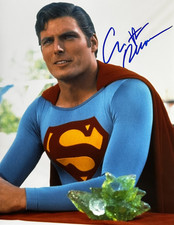 Christopher Reeve Superman Signed 8x10 Autographed Photo + COA