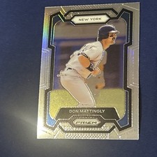 2024 Panini Prizm #175- DON MATTINGLY Silver Prizm- New York Yankees