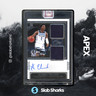 2020 PANINI ONE AND ONE #RDJ-AED ANTHONY EDWARDS ROOKIE DUAL JERSEY AUTO RC /99