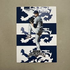 2025 Panini Crusade Baseball Thatcher Hurd #183 Silver Parallel New York Yankees