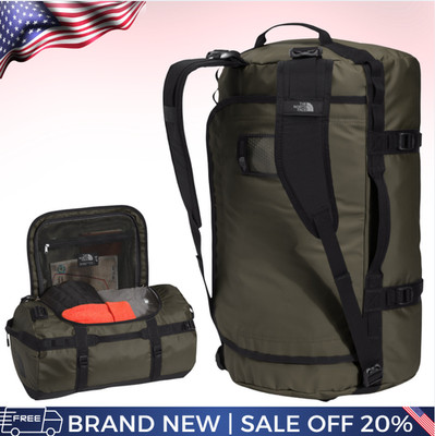 The North Face Base Camp Duffel - Small (50 L), New Taupe Green/Tnf Black