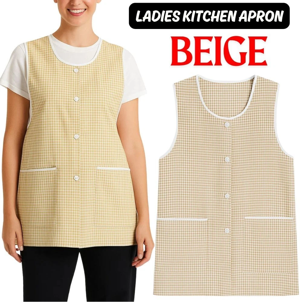 Dogtooth Print Tabard Closeup