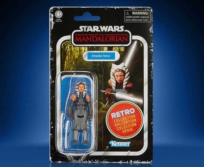 Star Wars The Mandalorian Ashoka Tano Retro Collection New
