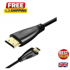 Multifunctional 1M Micro to Mini HDMI Cable - Connect Digital Devices Easily