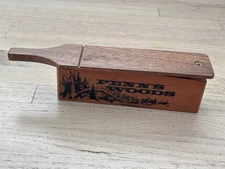 Vintage Penn’s Woods Wooden Box Turkey Call NICE!