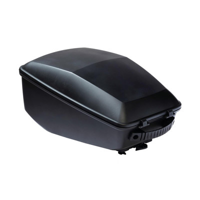 Racktime System Fahrrad Koffer Box Tour 13,3 Liter 22x27x38cm Schwarz Schlüssel