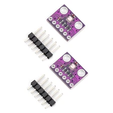 2 PCS BME280 3.3V Atmospheric Pressure Temperature Humidity Sensor Module