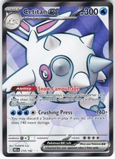 Cetitan ex #210 Prices | Pokemon Destined Rivals | Pokemon Cards