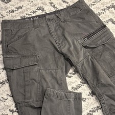 G Star RAW Rovic Zip 3D Tapered Cargo Pants Army Green Men  s 34x30 