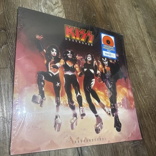 KISS DESTROYER Resurrected LP Walmart Exclusive LE Orange Vinyl Sealed