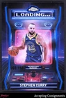 2025-26 Topps Chrome Loading... Blue Refractors #LD4 Stephen Curry 002/150