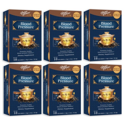 #ad #ad Blood Pressure Tea Herbal Tea 6 Boxes 18 Tea Bags Each Box Prince of Peace $39.99