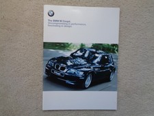 BMW M Coupe - Sales Brochure - 1999 - Mint
