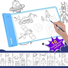 IMAGE Light-up Tracing Pad Dimmable Coloring Board Drawing Copy Pad Table Gift