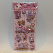 Sanrio Hello Kitty Glitter Capsule Sticker, Shiny Seal, New, Cute