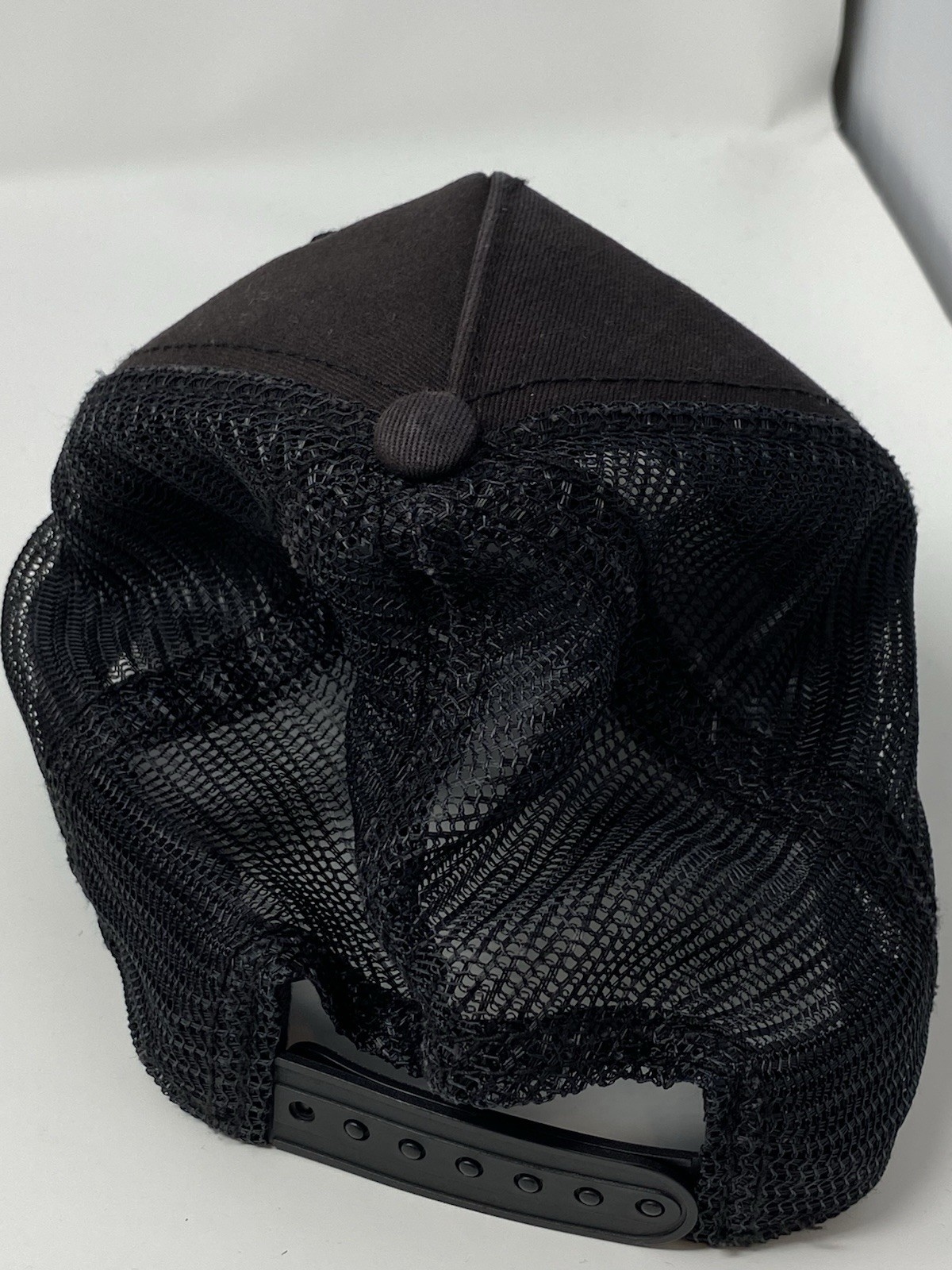 Black Sheep Hat Cap Snap Back Trucker Patch Blk M… - image 3