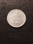 1843 Seated Liberty Quarter Coin