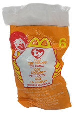 McDonald's Happy Meal Toy 1999 TY Teenie Beanies 6 Iggy the Iguana