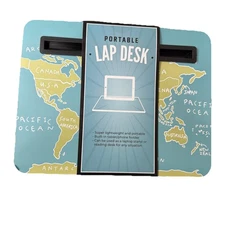 Portable Lap Desk Lightweight, Tablet/Phone Holder, Laptop Stand Or Reading Desk