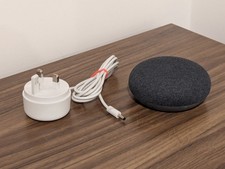 Google Nest Mini (2nd Generation) Smart Speaker - Charcoal colour