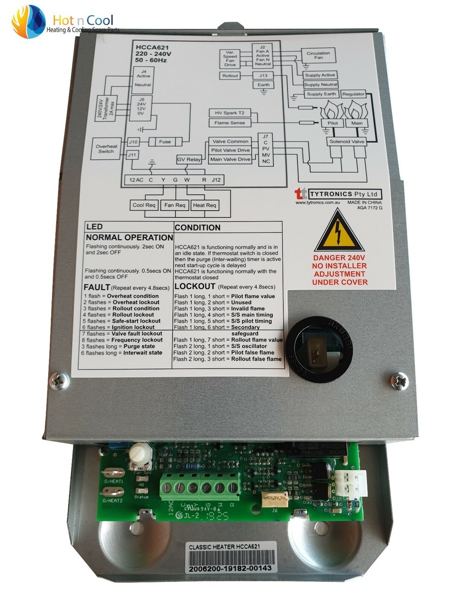 Control Board Brivis Wombat 20 Price Genuine Brivis Ducted Gas