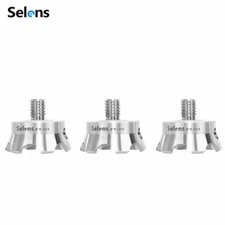 3pcs Pro 3/8" Stainless Steel Tripod Rock Feet Spike for Gitzo RRS BENRO SIRUI