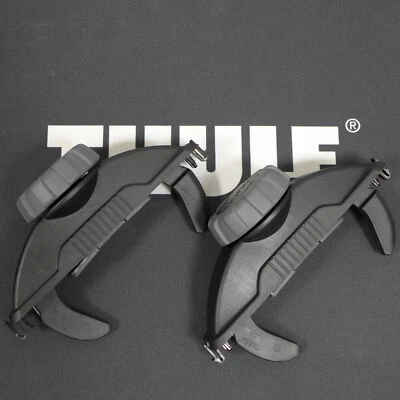 Thule 2x Power Click G3 Fixation Rapide Noir Pour Coffre De Toit Force Vector - Photo 1/2