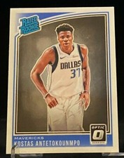 2018-19 Panini Donruss Optic Rated Rookie #185 Kostas Antetokounmpo Mavericks