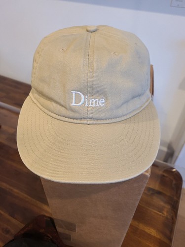 Dime Classic Logo Cap in Cream - FW20 