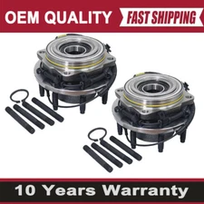 Set 2 Wheel Bearing Hub Front for 2005 - 2010 Ford F-250 F-350 SD 4x4 SRW 515081