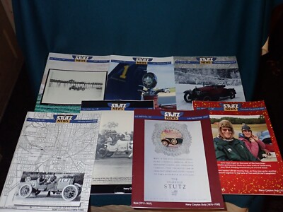 7x Issues Stutz News Magazine, 2019-2022, Bearcat, Etc