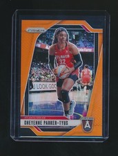 CHEYENNE PARKER-TYUS 2024 PANINI PRIZM WNBA ORANGE PRIZM PARALLEL 35/99 #114
