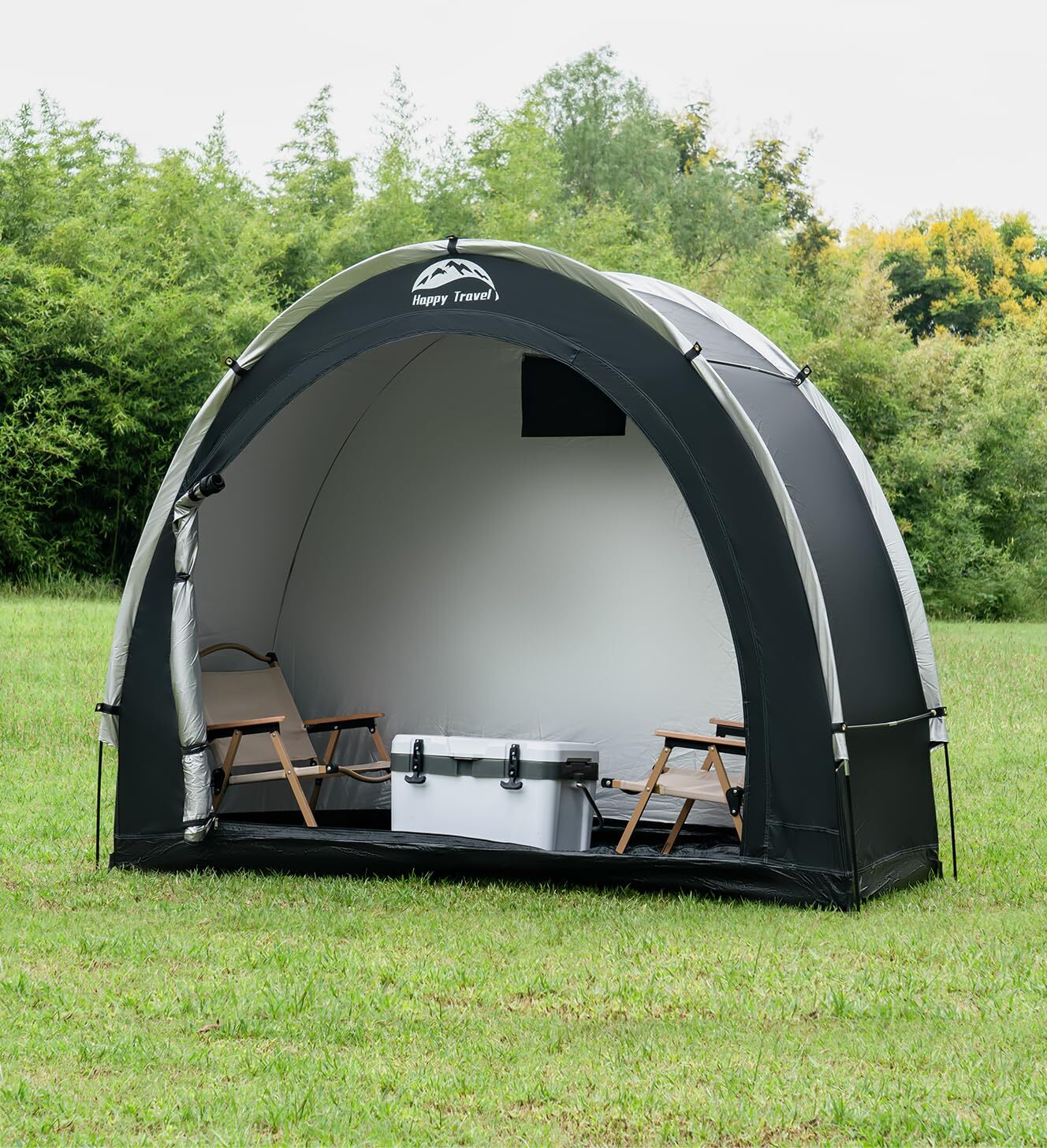Travel Portable Bike Storage Shed Tent - Waterproof, UV Protection for 2-8 Bikes