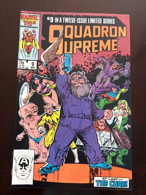 Squadron Supreme #9 Vol. 1 (Marvel, 1986) mid-grade