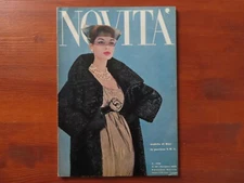 Novita November 1958 Dior Balmain Gres Lanvin Heim Laroche