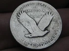 1918 S Standing Liberty Silver Quarter, San Francisco, About Good Details