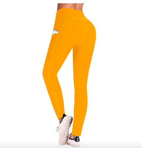 IUGA High Waist Yoga Pants with Pockets 