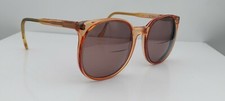 Vintage Classy Eyes Brown Round Horn Rimmed Sunglasses FRAMES ONLY