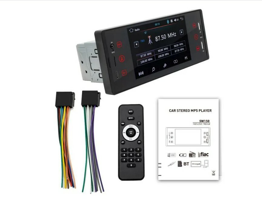 Autoradio Bluetooth 5 Pouces avec Écran IPS Tactile et Double USB