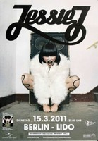 Jessie J - Who Are You, Berlin 2011 | Konzertplakat | Poster