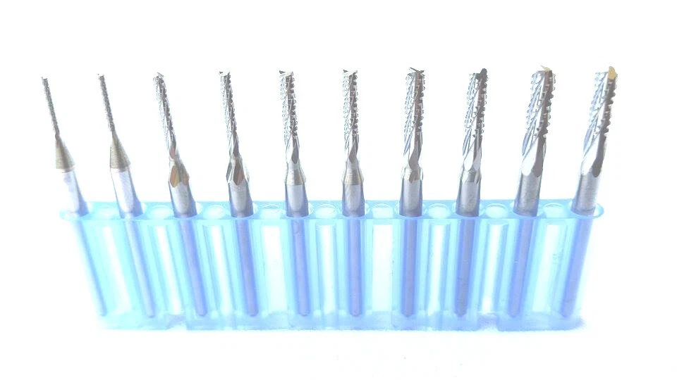 MMETOOLSHOP VHM-Fräser spiralverzahnt Ø 1,0 - 3,0 mm